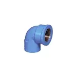 Cool Era Female Thread Elbow w/ Copper Blue 25mmx1/2in