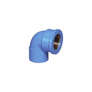 Cool Era Female Thread Elbow w/ Copper Blue 20mmx1/2in
