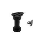 Brad Furniture Feet Black 100mm 4pcs