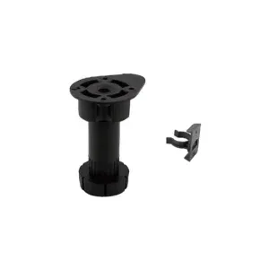Brad Furniture Feet Black 100mm 4pcs