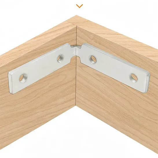 Brad Connecting Fittings L-shape 4pcs