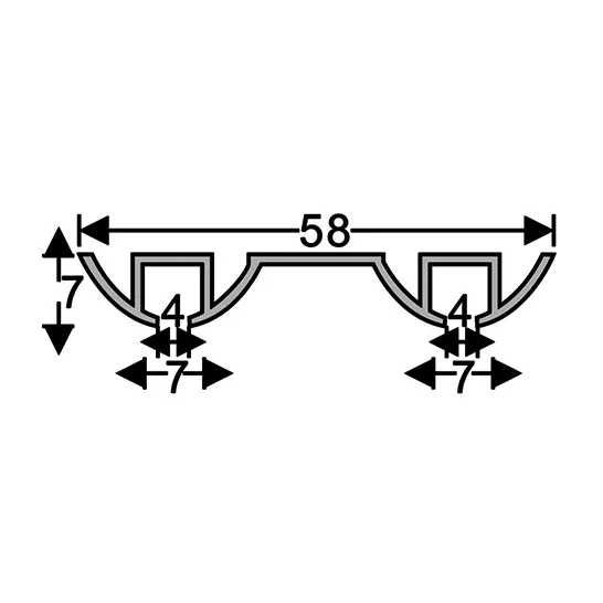 Brad Roller Track Bottom 2m
