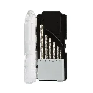 KENDO HSS Twist Drill Bit Set of 6pcs