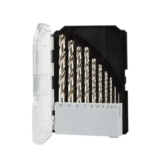 KENDO HSS Twist Drill Bit Set of 10pcs
