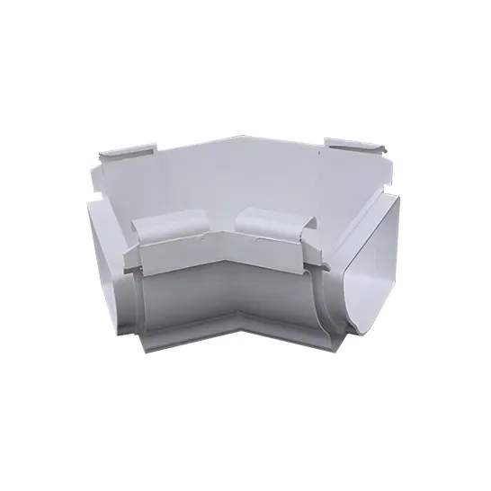 MG PVC Gutter Inside Corner 90 deg