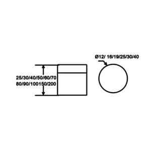 Brad Decorative Fittings SS 2pcs/pack