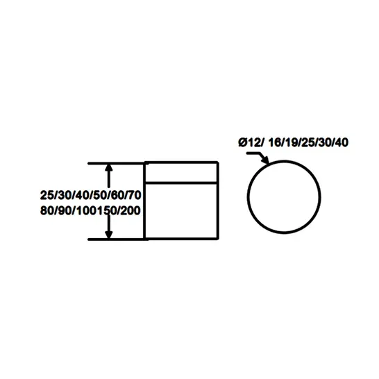 Brad Decorative Fittings SS 2pcs/pack