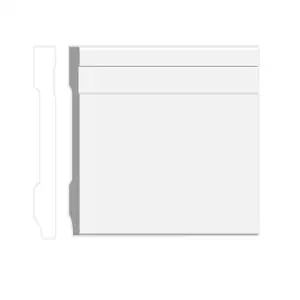 ADCO PS Moulding JC742WMP 1/4inx4inx8ft - Image 1