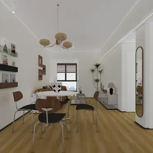 PRW DSC00530 Laminated Flooring Teak 1215x195x8mm (10pcs/box)