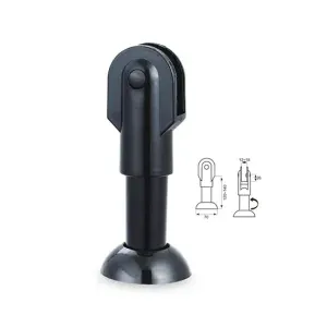 Brad Fittings Pedestal Black