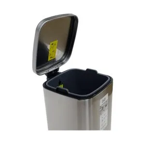 EZ HOME Pedal Trash Bin SS 9L - Image 2