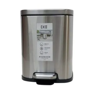 EZ HOME Pedal Trash Bin SS 9L - Image 3