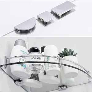 Brad Glass Clamp Square 12mm