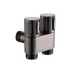 Cool Angle 2-Way Valve BS-3922 Gun Grey