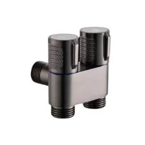 Cool Angle 2-Way Valve BS-3922 Gun Grey