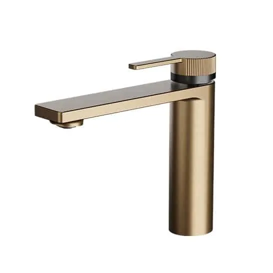 1046914 Cool Basin Mixer Brush Rose Gold