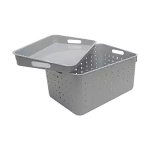 EZ Home Plastic Storage Basket - Image 2