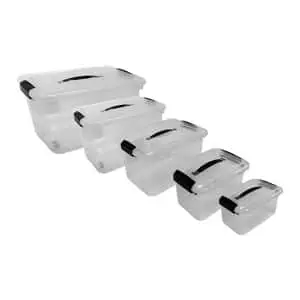 EZ Home Plastic Box Clear - Image 2