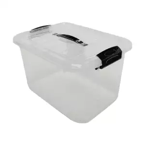 EZ Home Plastic Box Clear - Image 1