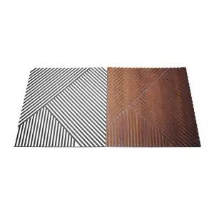 ADCO WPC Wall Panel Red Walnut 600x600x14mm - Image 4
