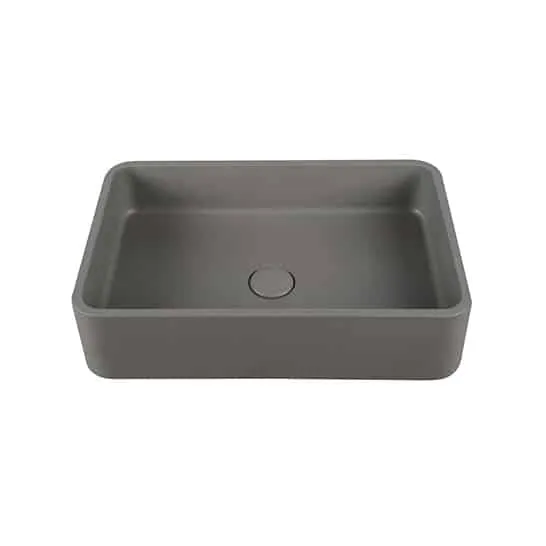 1047242 Cool Concrete Basin Art 500x325x120mm