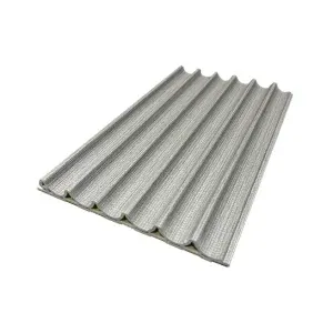 ADCO WPC 6C Wall Panel Grey Fabric 160x15x2900mm