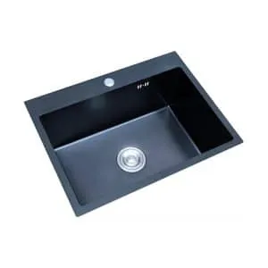 Brad Kitchen Hand Made Sink 1-Bowl (FLD5545B) 550x450x200mm