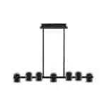 Drop Lamp HLHN8474 Matt Black and Wood
