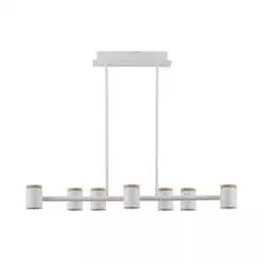 Drop Lamp HLHN8474 MattWhite and Wood