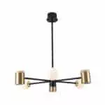 Drop Lamp HLHN8491 Matt Black and Brass