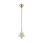 Drop Lamp HLHN8517S Beige and Brass