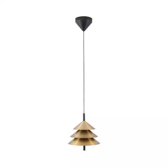 Drop Lamp HLHN8517S Black and Brass