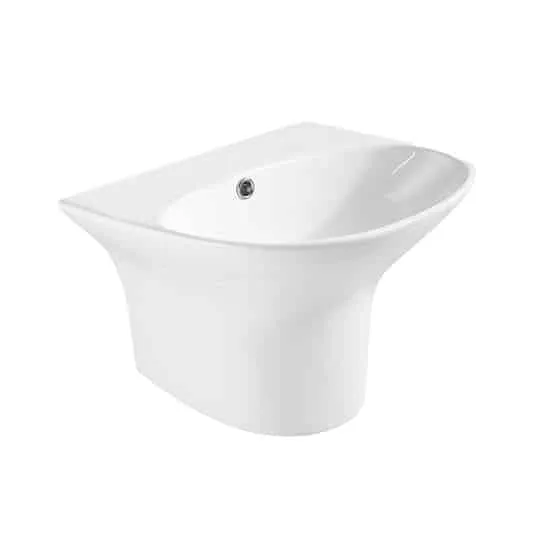 1049307 Cool Harper 1-pc Lavatory with Half Pedestal