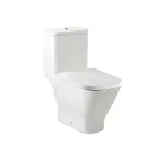 Roca The Gap 1-pc Rimless Watercloset Slow down Seat and Cover