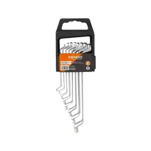KENDO Double Offset Ring Spanner 8pcs/set