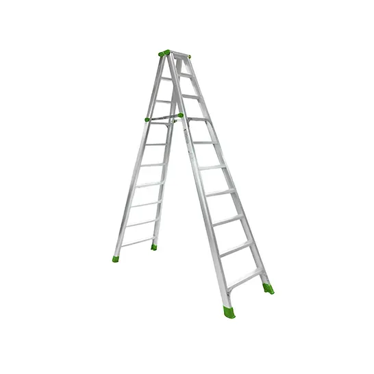 1050194 Topman Aluminum Folding Ladder 2x10 Steps
