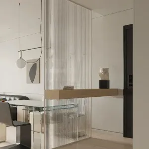 ADCO PS Sheet Wavy Line Design White 1220x2440x4.2mm