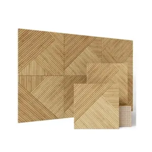 ADCO Acoustic Panel With Adhesive Natural 60x60x0.9cm