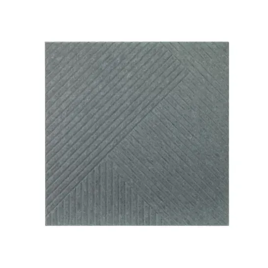 1050288 ADCO Acoustic Panel With Adhesive Dark Grey 60x60x0.9cm
