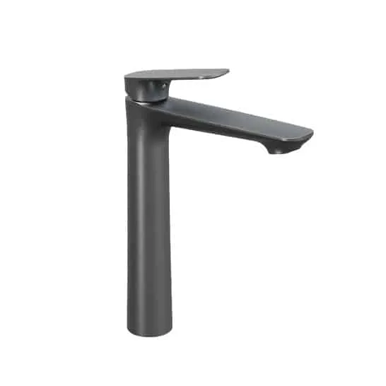 1050316 Cool High Basin Mixer Single Lever Gun Metal