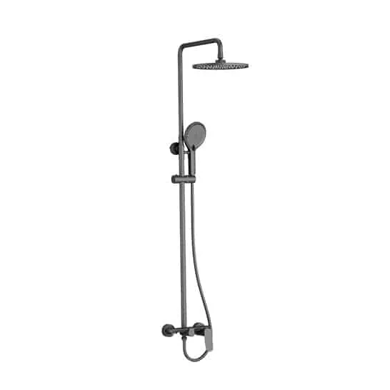 1050318 Cool Rain Shower Set Gun Metal (373601GM)