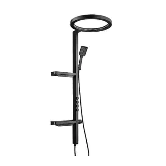Cool Shower Set Black (KM-8120)