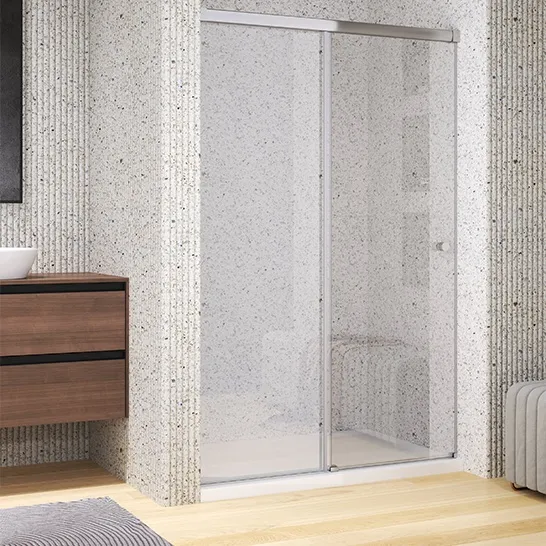 Cool Shower Door Clear 6mm 1200x1850mm