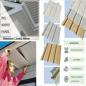 ADCO Soffit Panel Vent Gray 350mmx2.9m