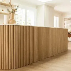 ADCOHalf Round Wall Panel Paintable 30x1.8x240cm