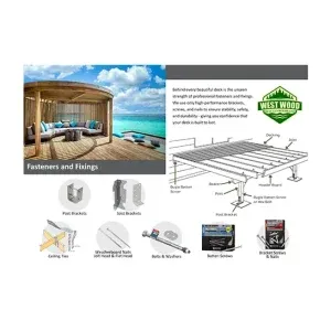 Westwood TR Decking Premium Grade 1inx4inx8ft