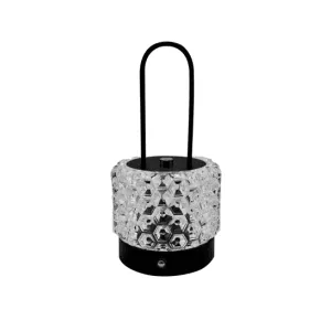 Table Lamp Black White (HK T86539)