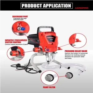AEROPRO Airless Paint Sprayer AP8628