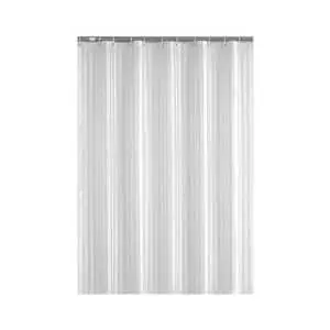Shower Curtain Plain White 180cmx180cm - Image 1