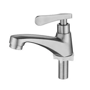 Cool Lavatory Faucet Cold SS Satin - Image 1